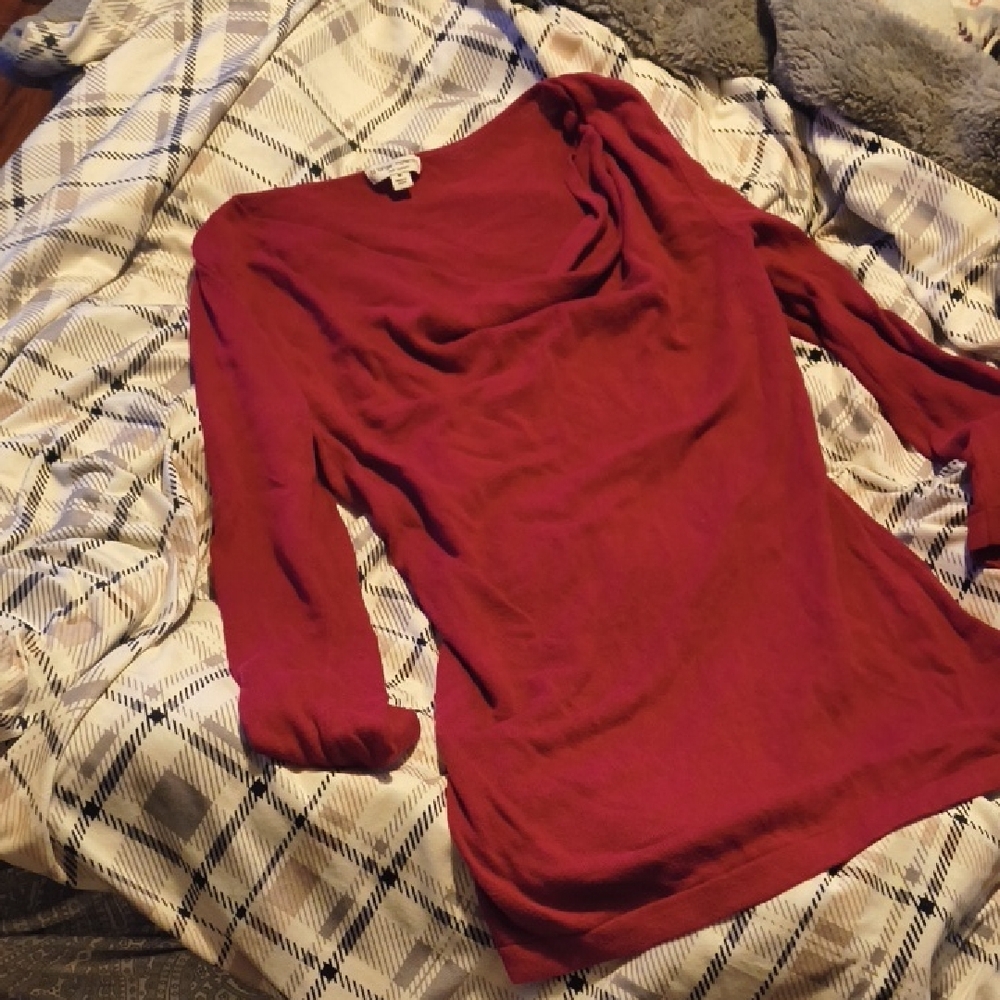 Liz Lange Maternity Deep Red